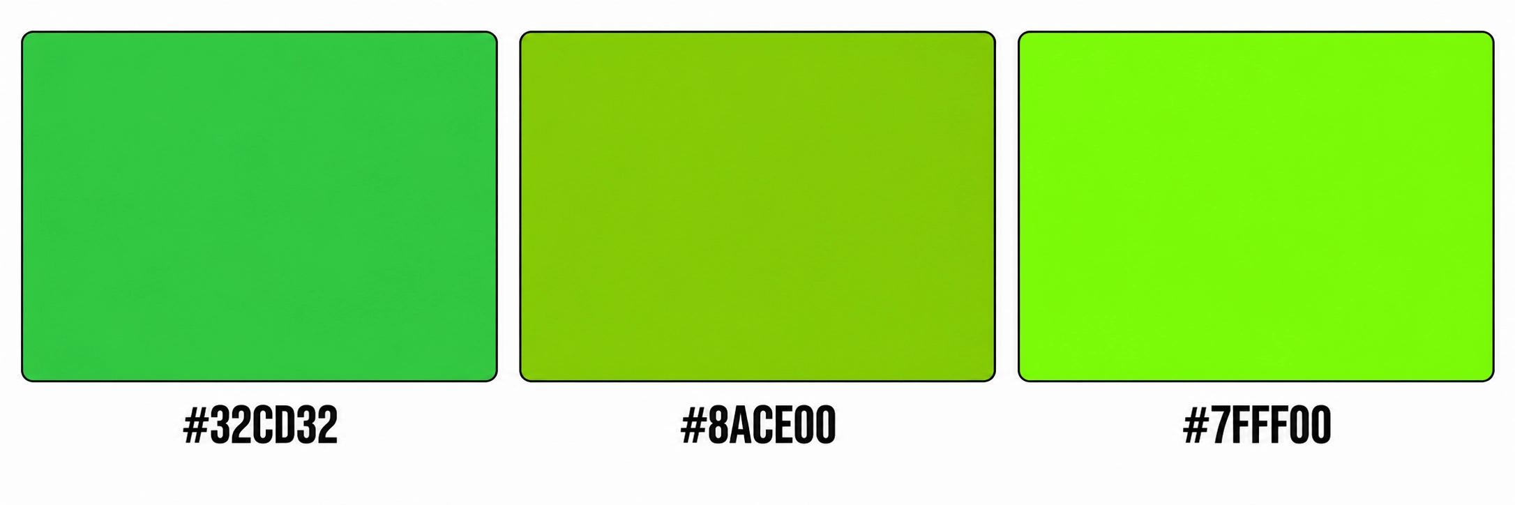 brat-green-color-swatches