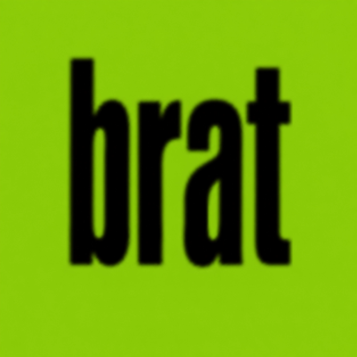 Brat text generator example showing stretched lowercase brat text